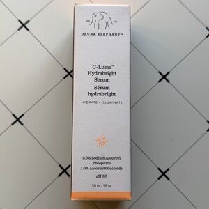 NEW Drunk Elephant C-Luma Hydrabright Serum - White and Orange